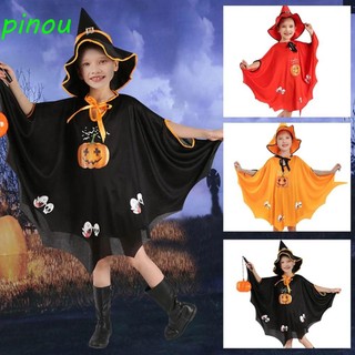 Áo choàng hóa trang phù thủy / bí ngô / mũ phù thủy / cà phê cho bé trong lễ halloween