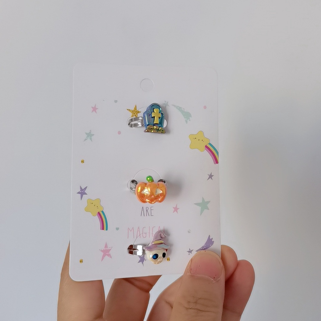 Trẻ em ma thuật phim hoạt hình Halloween tóc vòng tròn kẹp tóc thực tế trẻ em khăn vòng tròn