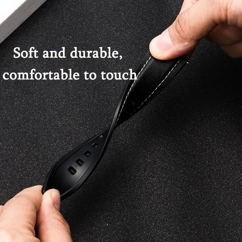 Silicone Dây Đeo Thay Thế Bằng Silicon Chống Thấm Nước 20mm 22mm Cho Đồng Hồ huawei gt2 / watch 2 pro