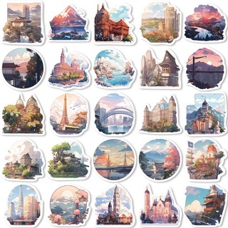 Set 50 Miếng Dán graffiti Trang Trí Đa Ứng Dụng