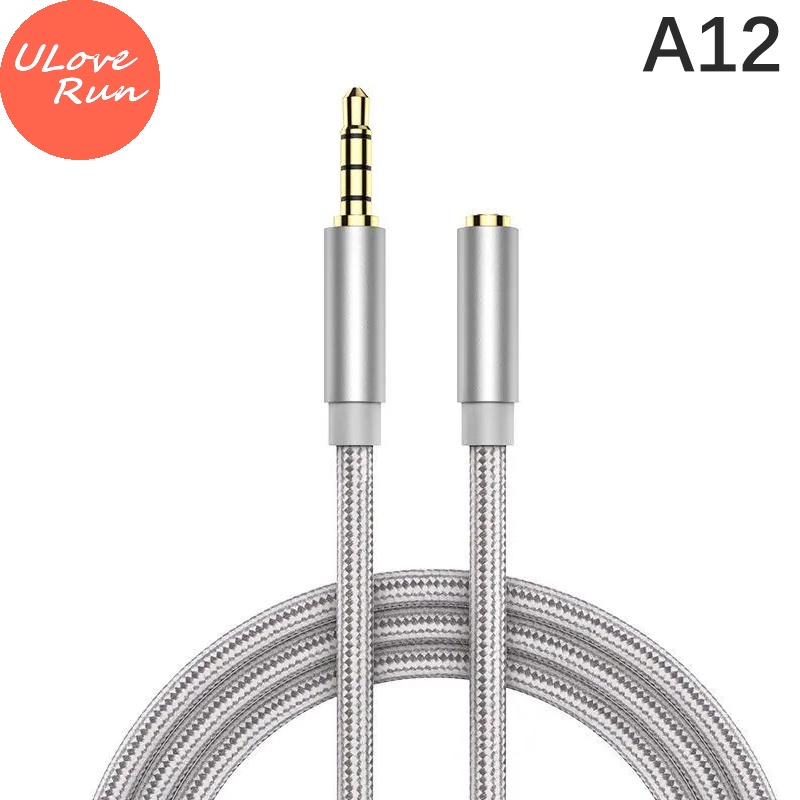 Uloverun Dây Cáp Nối Dài Tai Nghe 3.5mm Chất Lượng Cao vn