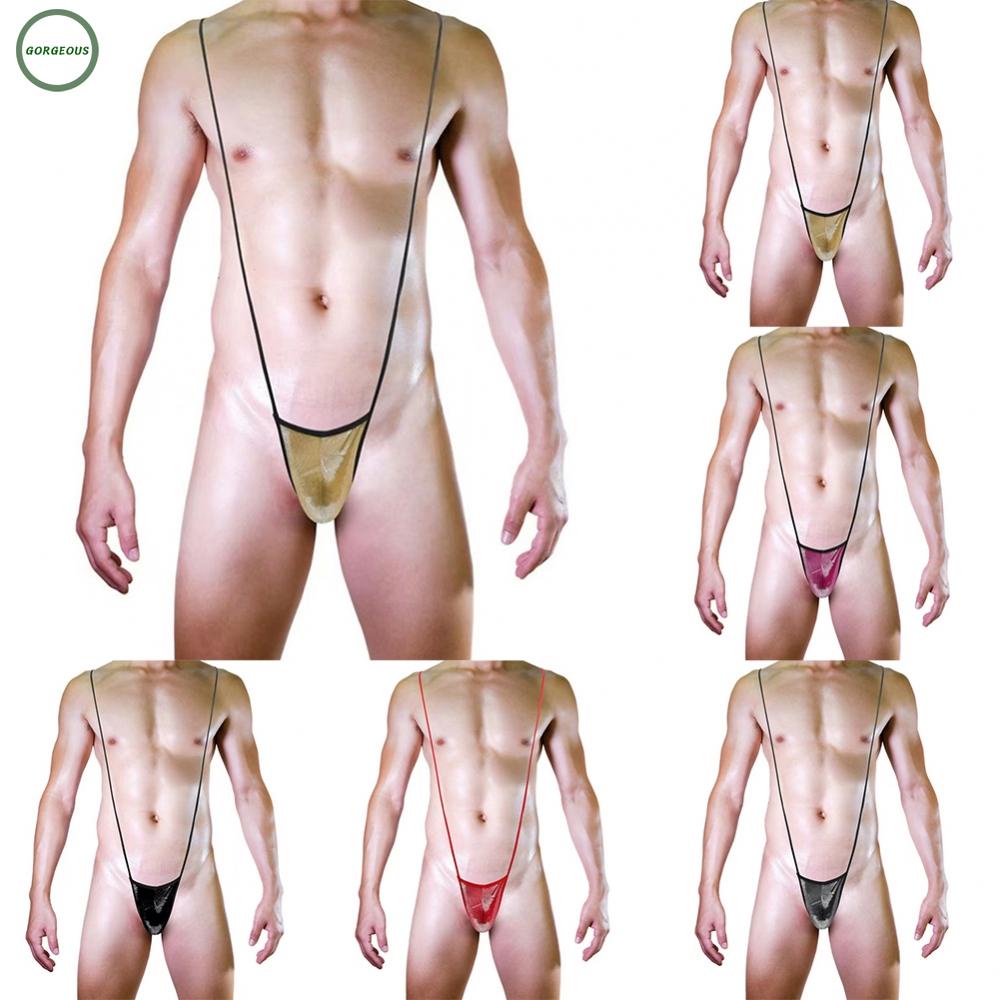 New Coming~Underwear Jumpsuit Leotard Lightweight Lingerie Mens Underwear Singlet Stretch#Home Essentialses