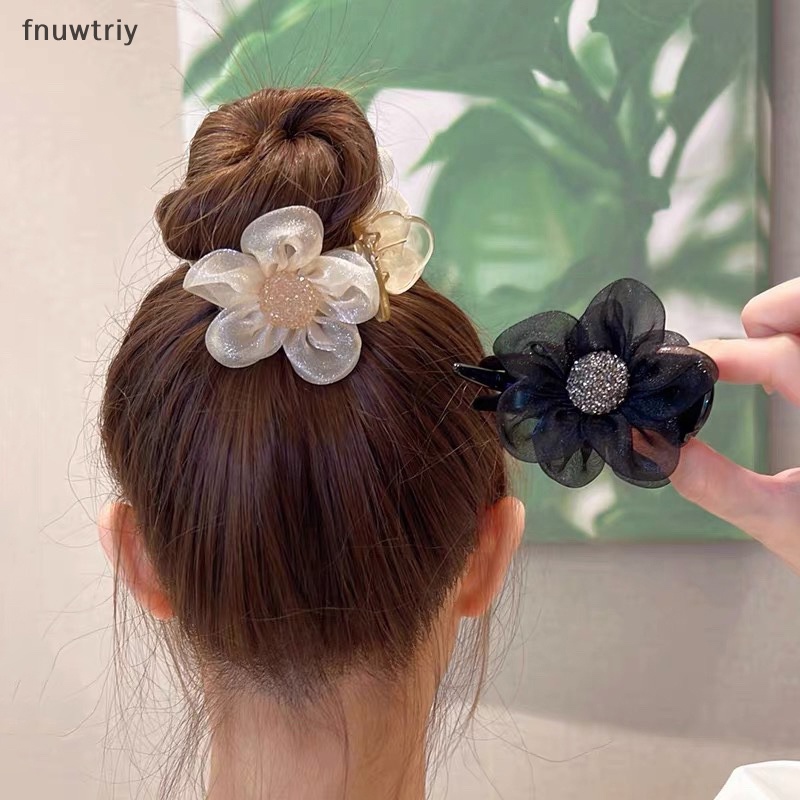 Kẹp Tóc Hình Hoa Hướng Dương Đính Đá Thanh Lịch Cho Nữ vn