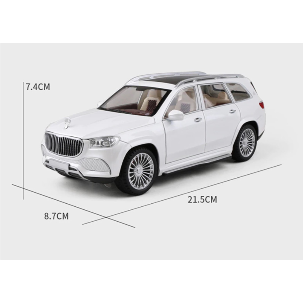 Xe mô hình, Mô hình xe ô tô MercedesBenz GLS600 Tỉ lệ 1:24 Của Hãng CHIMEI tặng oto