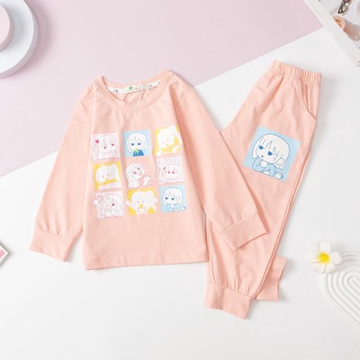 Bộ dài tay, thu đông cotton LITIBABY in mặt cười cho bé từ 11kg - 24kg