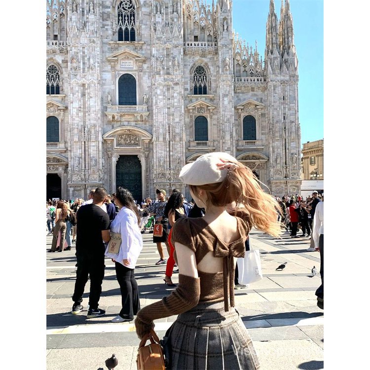 Áo Choàng Phong Cách Mới Mùa Thu Eo Cao Xếp Ly Cho Mẹ Và Bé