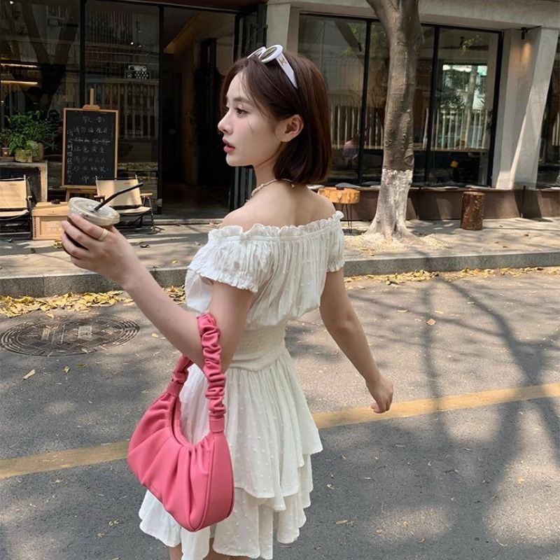 Túi Xách Đeo Vai Hình Đám Mây miumiu niche Nhỏ Gọn