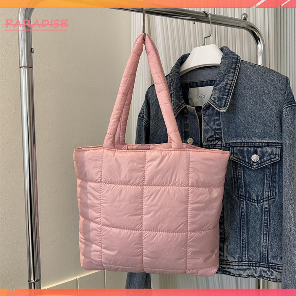 Túi Xách tote Lót Bông Mua Sắm Có Đệm Phồng Cho Nữ