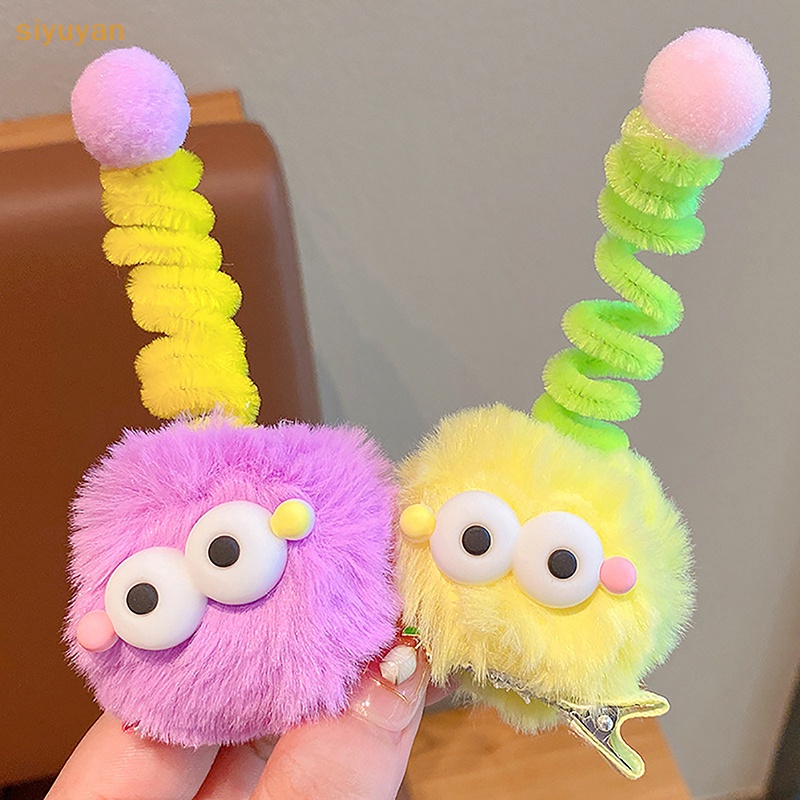 Kẹp Tóc Vải Bông Mềm Mại Dễ Thương Thời Trang Thu Đông