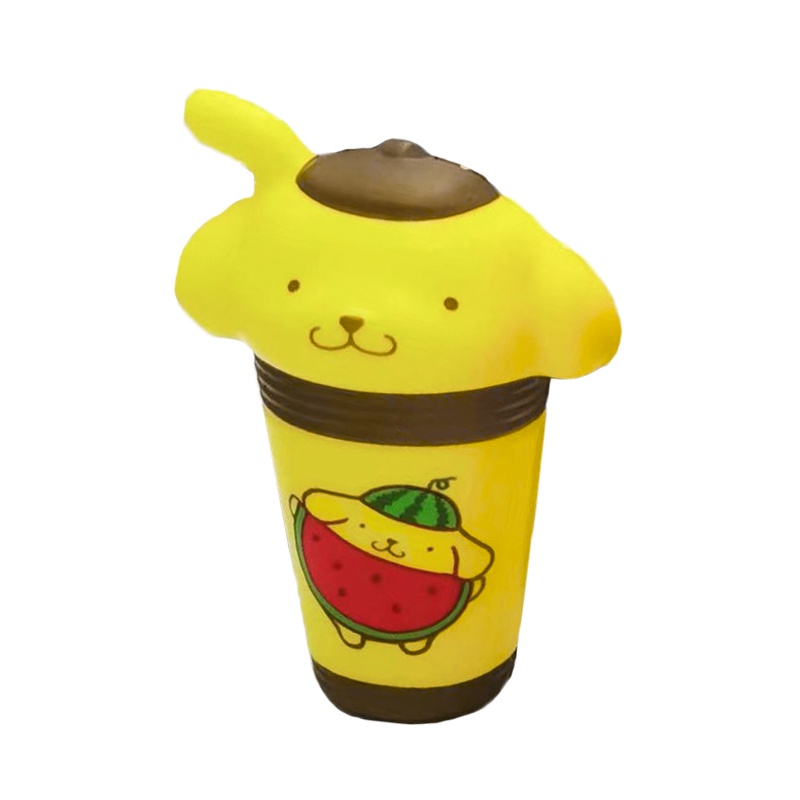 Hàng Mới Về Mới Đồ Chơi Nắn Bóp Hình Cốc Cà Phê sanrio Hoạt Hình Giảm Căng Thẳng