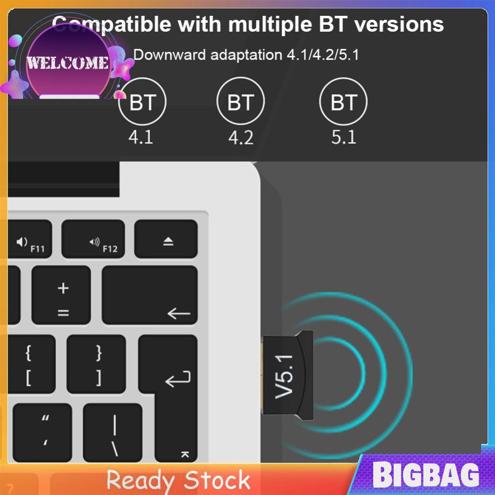 Thiết Bị Thu Phát bluetooth 5.1 Không Dây Cho laptop pc