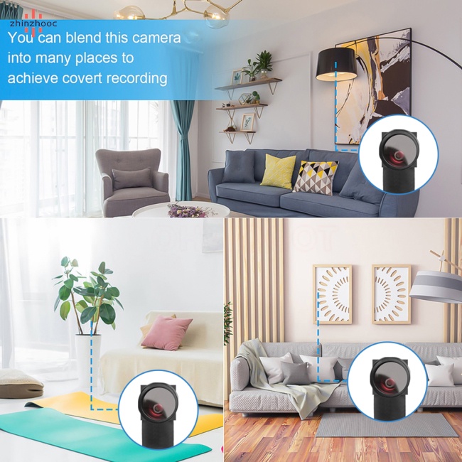 Camera Ghi Hình Di Động wifi 1080p Nhỏ Gọn Tầm Nhìn Ban Đêm Cho Xe Đạp