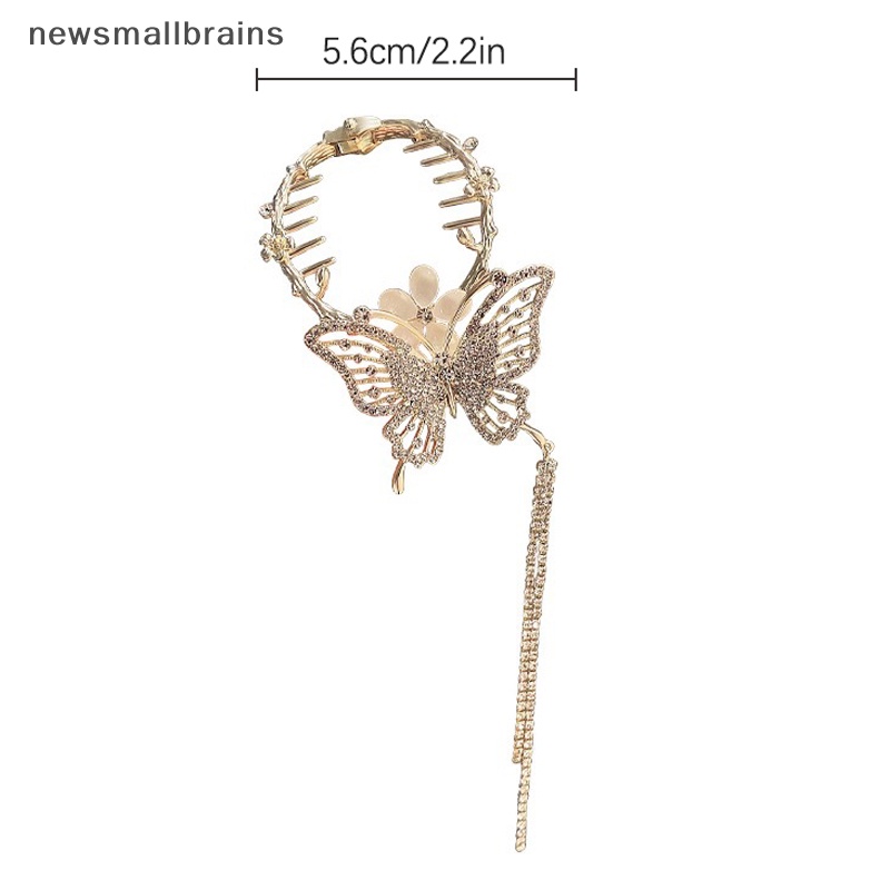 Kẹp Tóc Hình Bướm / Hoa Lan / Thiên Nga Đính Ngọc Trai / Ngọc Trai nsb