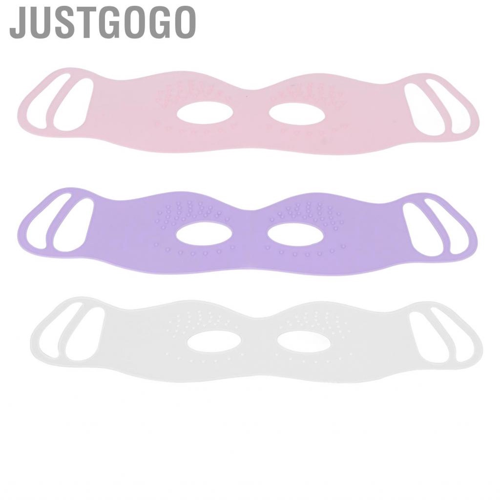 Justgogo Silicone Eye Pad Relaxing Silica Gel  Washable Recycling for Spa Women