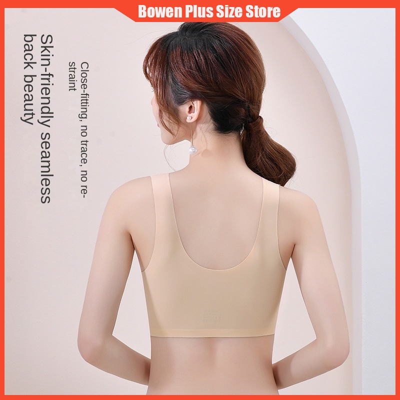 Áo lót 4 Nút Cài Trước Thiết Kế Thoải Mái Cỡ m-4xl Thời Trang Cho Nữ 40-100kg