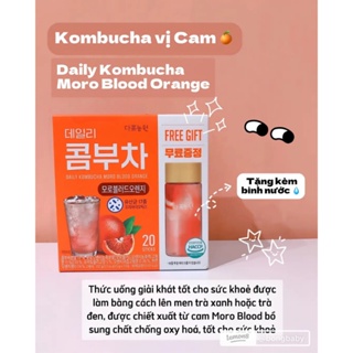 Trà trái cây kombucha, trà kombucha Hàn Quốc, Danongwon daily kombucha