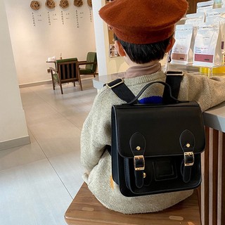 Balo Da PU Đa Năng Phong CáCh Retro Cho Bé