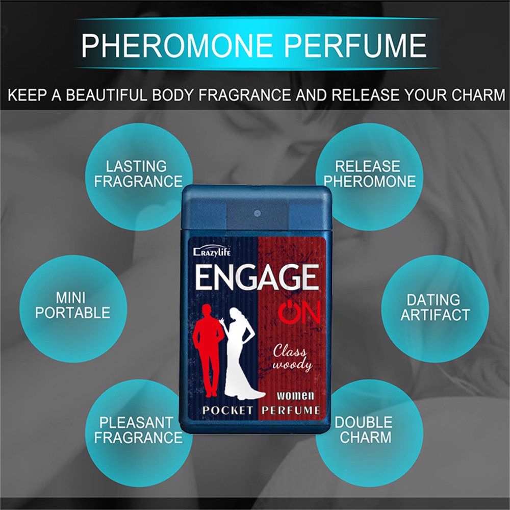 ♕ Crazylife Nước Hoa Pheromone Tâm Trạng Không Khí Quyến Rũ Tăng Cường Thu Hút Tươi Mát Khử Mùi Mùi Ngọt Ngào Cám Dỗ Hương Thơm Chăm Sóc Cơ Thể Lâu Dài 20ml UPBEST