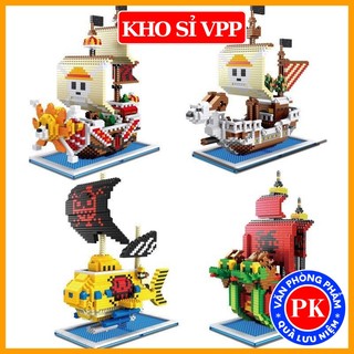 Đồ chơi mô hình lắp ráp tàu hải tặc One Pice mô hình tàu thousand sunny đồ chơi lắp ghép E1164