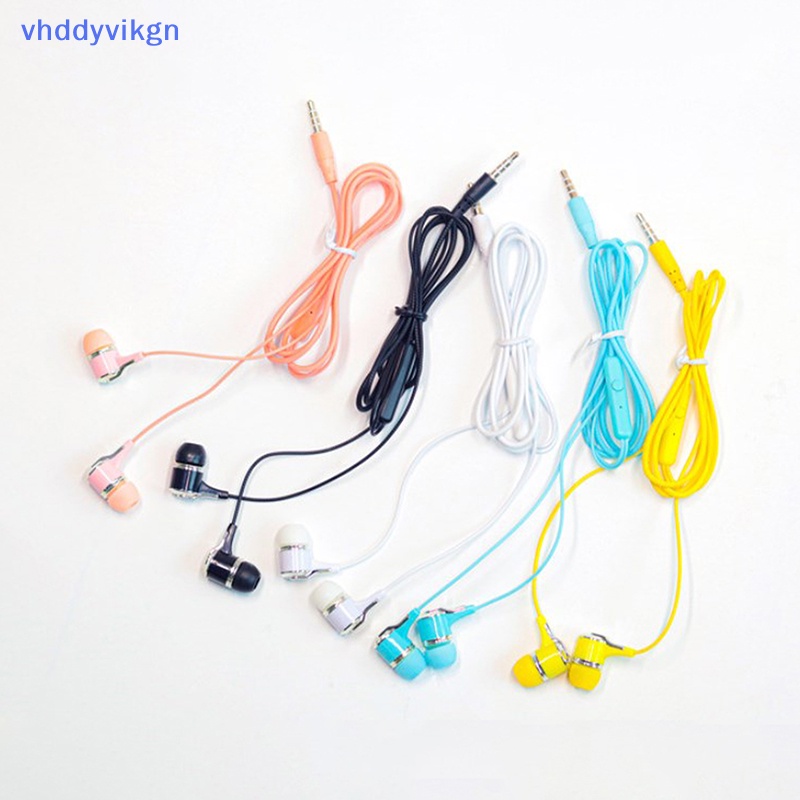 Vhdd Tai Nghe Thể Thao Có Dây Trong Suốt Thoải Mái Tích Hợp Micro 110cm Dùng Khi Tập gym vn