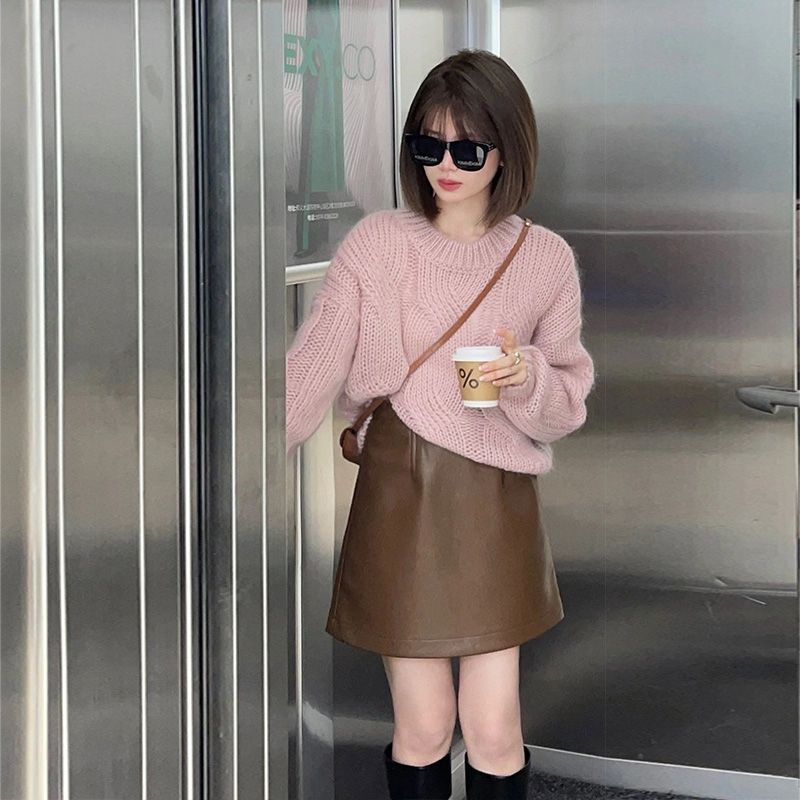 Áo Len Sáp Mềm Cao Cấp Phong Cách Pháp Thời Trang Thu Đông Cho Nữ
