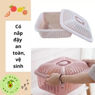 Rổ có nắp đựng đồ  đa năng Việt Nhật (MS:3270),