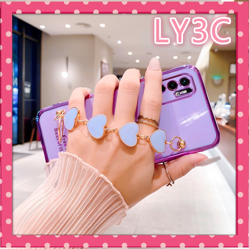 Ôp Điện Thoại Silicon Trái Tim Kèm Dây Đeo Cho xiaomi redmi note 11 11s 10 10s 9 9t 9c 9s 9a 8 8a 8t 7a poco m4pro x3 Ốp