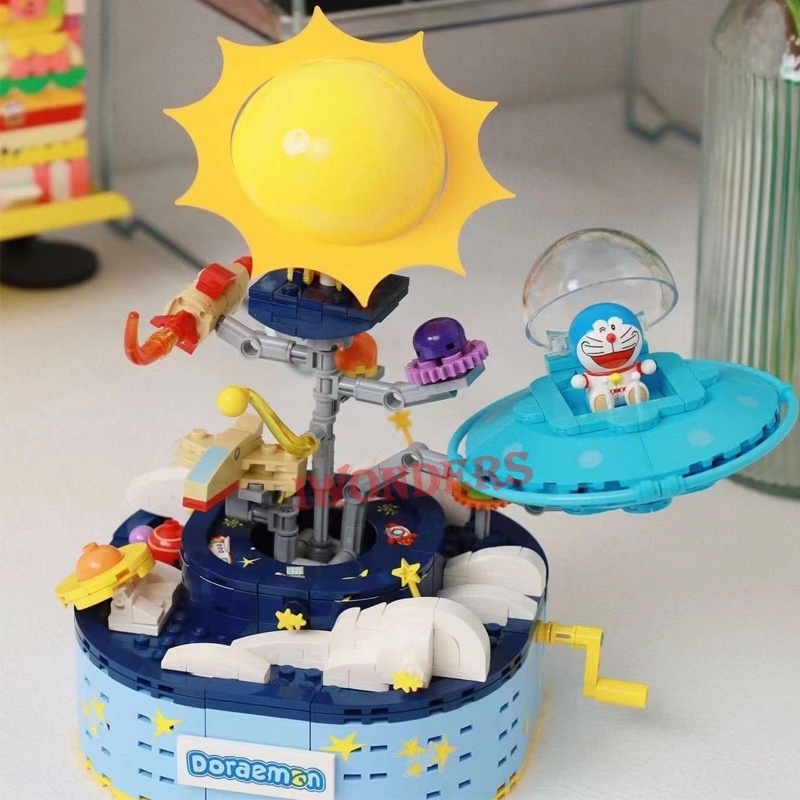 Doraemon Bộ Đồ Chơi Lắp Ráp Phi Hành Gia k20421