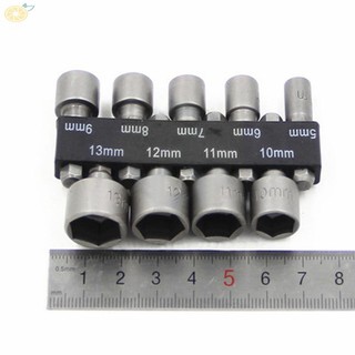 【VARSTR】Durable 1/4" Hex Shank Socket Impact Bit Holder Tools Replacement Nut Driver