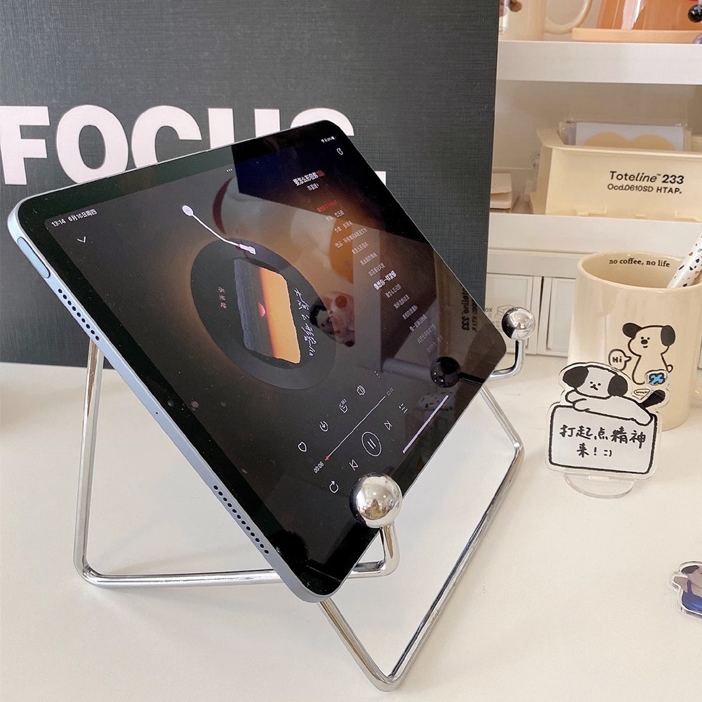 Giá Đỡ Máy Tính Bảng Bằng Kim Loại Đơn Giản Đa Năng Trang Trí Nhà Cửa - YKD