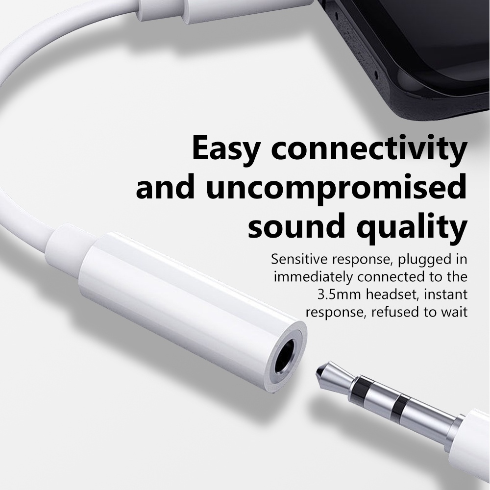 Cáp ChuyểN ĐổI Âm Thanh Tai Nghe LoạI c Sang 3.5mm Cho samsung lp15