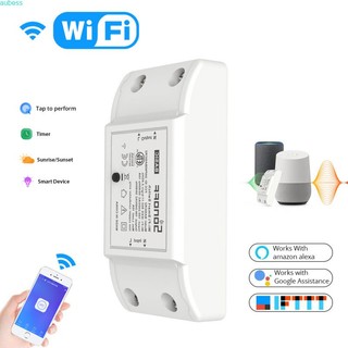 Aubess Sonoff Basic R2 Công Tắc Không Dây Wifi Thông Minh Ewelink Ứng Dụng Điều Khiển Từ Xa Bằng Giọng Nói Với Google Home Amazon Alexa Còn Hàng