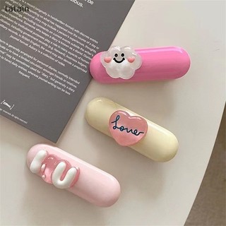 Kẹp tóc hình đám mây / trái tim trong suốt dễ thương cho nữ vn