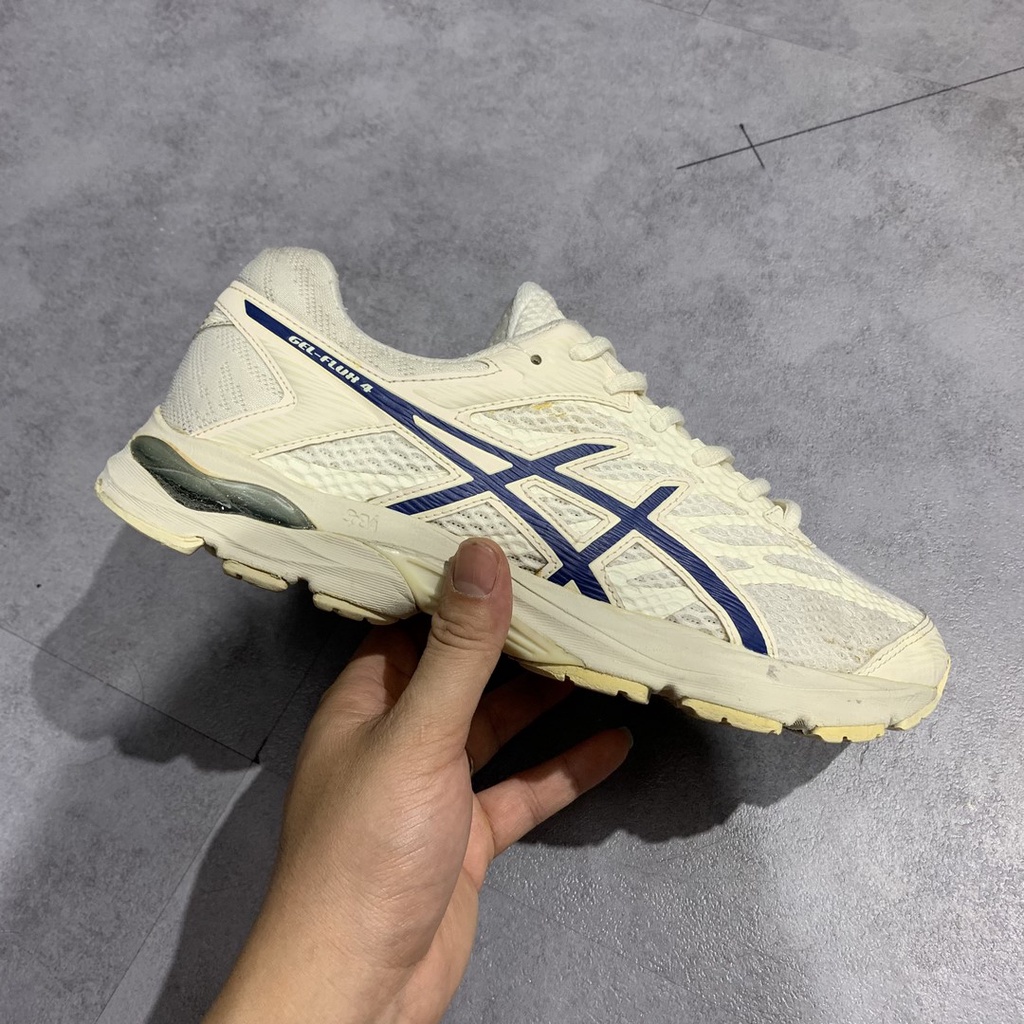 2hand giày ASICS Gel Flux 4 Cream Brown 1011A614 SIZE 41.5 9614
