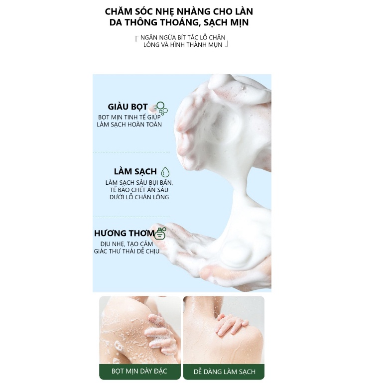 Sữa Tắm Trắng Da Làm Sạch Sâu Sữa Tắm Tẩy Da Chết  Body Wash SADOER, Giúp Làm Chậm Lão Hóa, Tái Tạo Tế Bào Da Giữ Ẩm S15