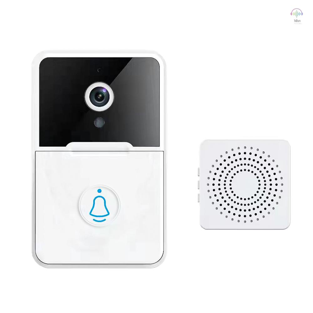 ANENG Chuông Cửa Thông Minh Không Dây Có camera 2 Chiều Phát Hiện Chuyển Động Ban Đêm Âm Thanh Thực