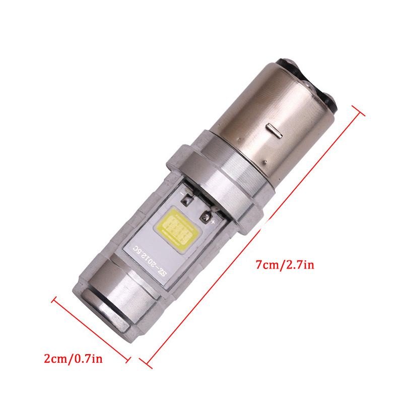 1 Đèn Pha LED P15D H4 H6 12V-30V 6000K Chất Lượng Cao Cho Xe Mô Tô yk