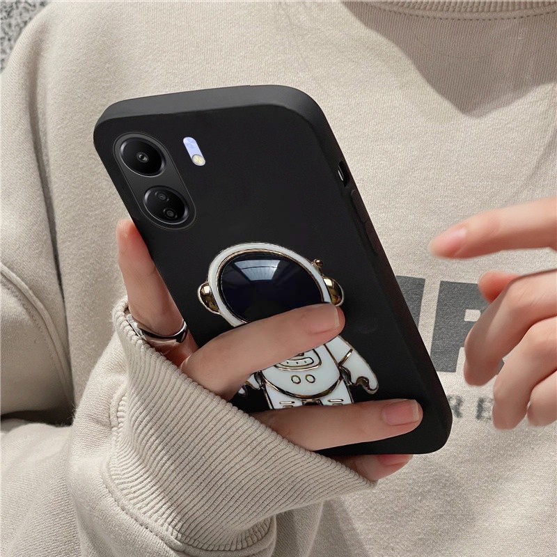 Điện Thoại Ốp Lưng Dẻo Hình Phi Hành Gia Cho xiaomi poco c65 f5 pro redmi 13c mi poco f5 pro c65