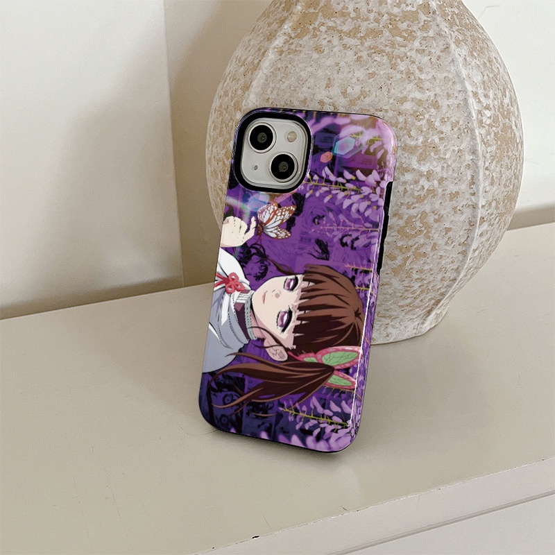 Ôp Điện Thoại Silicon Dẻo Họa Tiết Hoạt Hình demon slayer Cho iphone 15 14 13 12 11 pro max xr x xs 7 8 plus Ốp