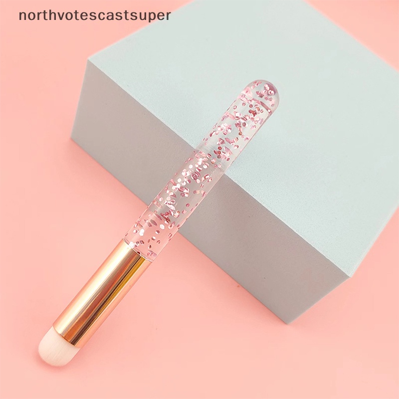 Northvotescastsuper Cọ Trang Điểm Môi Đầu Tròn mini Không Nhòe