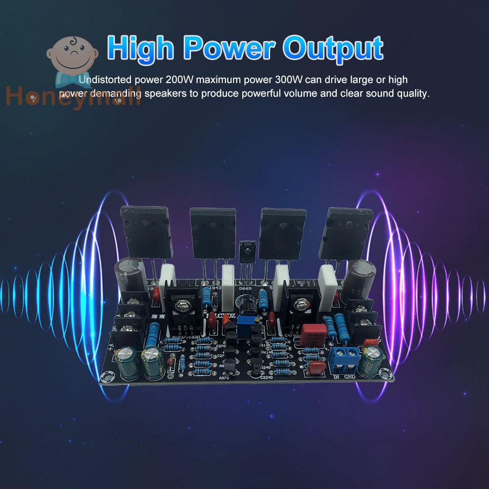 Mô-đun Khuếch Đại Âm Thanh Kỹ Thuật Số mono 1943 + 5200 mono 200w diy