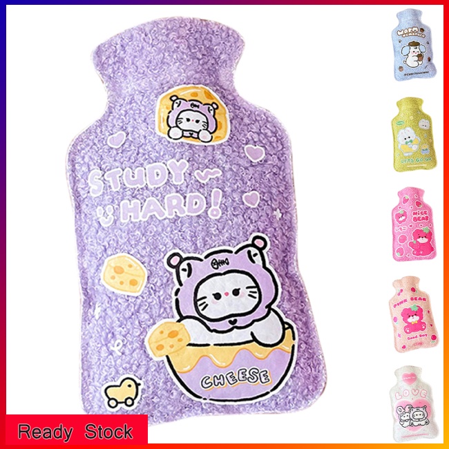 Túi Chườm Nóng Chống Rò Rỉ Họa Tiết Hoạt Hình Dễ Thương
