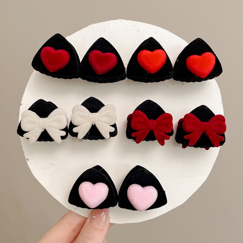 Set 2 Kẹp Tóc Tai Mèo Dễ Thương Cho Bé Gái
