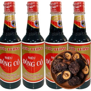 Combo 8 chai nước tương hương nấm đông cô mới - cty con công thành phát - date mới 12 tháng.