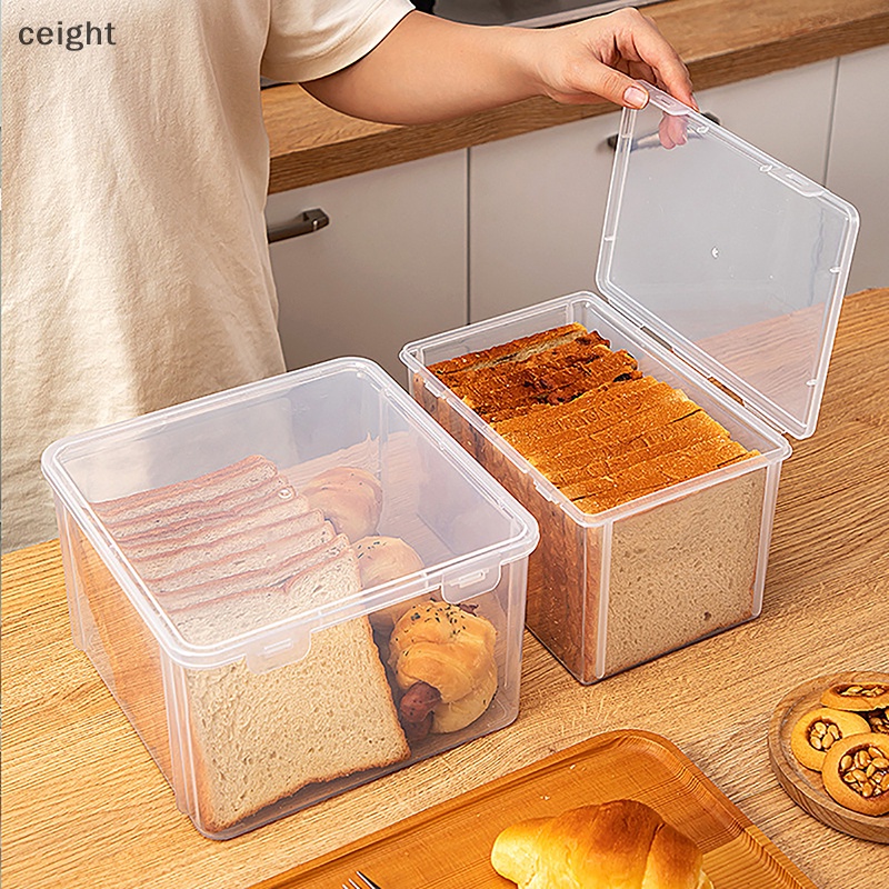 Hộp Đựng Bánh Mì Trong Suốt Tiện Dụng Cho Nhà Bếp