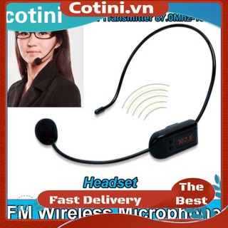 Micro không dây kết nối qua tần số FM để phát ra loa