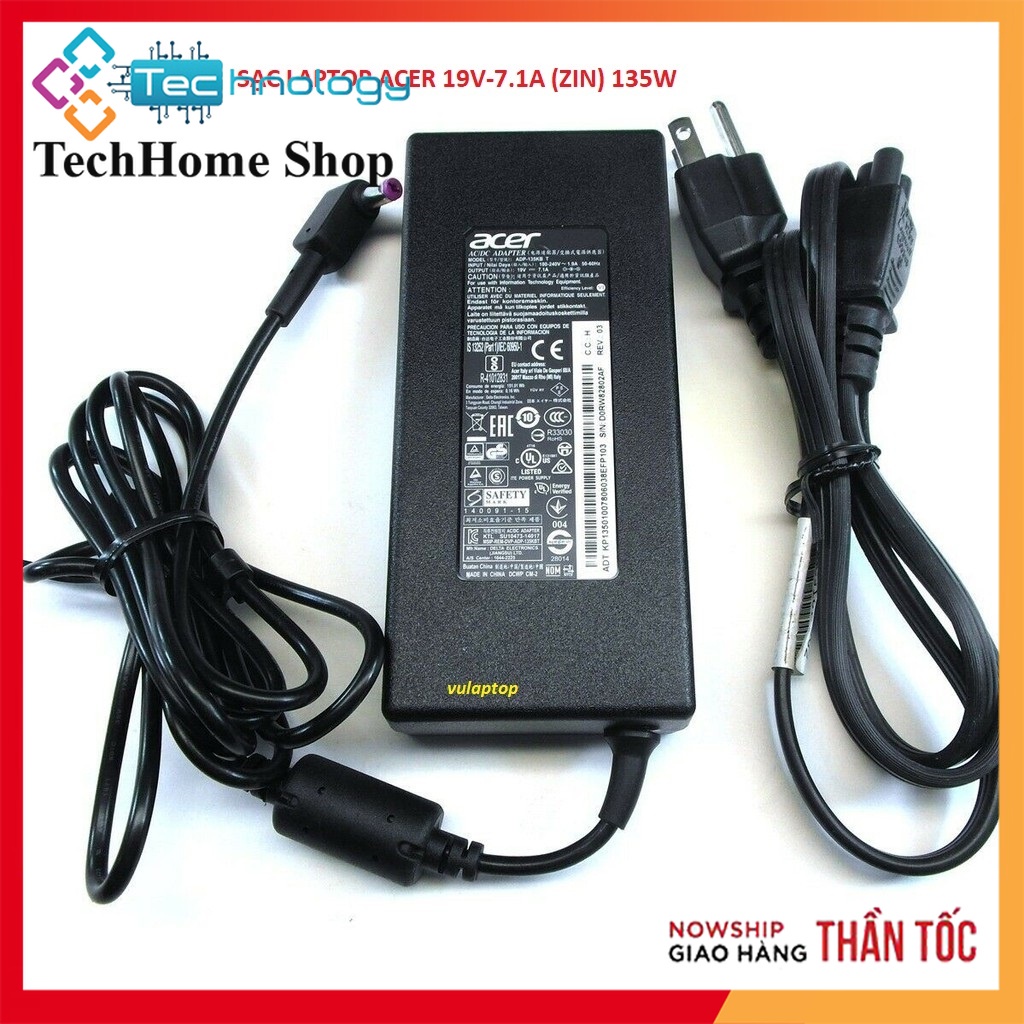 Sạc laptop Acer Aspire VX15 VX5-591G-54VG VX5-591G-5652 VX5-591G-72U5 VX5-591G-76RK VX5-591G-77DE VX