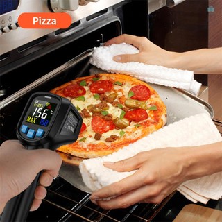Handheld Digital Temperature Meter MESTEK Infrared Thermometer with LCD Display
