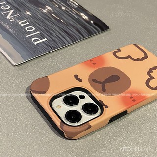Ốp Điện Thoại Hai Lớp In Hình Hoạt Hình Cho iphone15 14 13 11 12promax 11promax 12pro 14plus 15promax wlm0