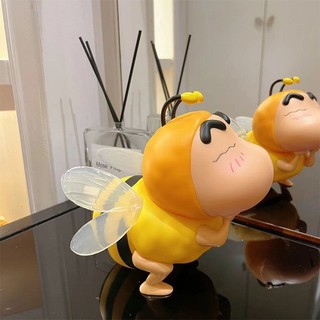 Crayon Shin-Chan Bee Shin-Chan 16CM / 22CM / 30CM Hình Anime Hàng hóa Búp bê dễ thương Trang trí máy tính để bàn tại nhà Quà tặng tân gia sinh nhật
